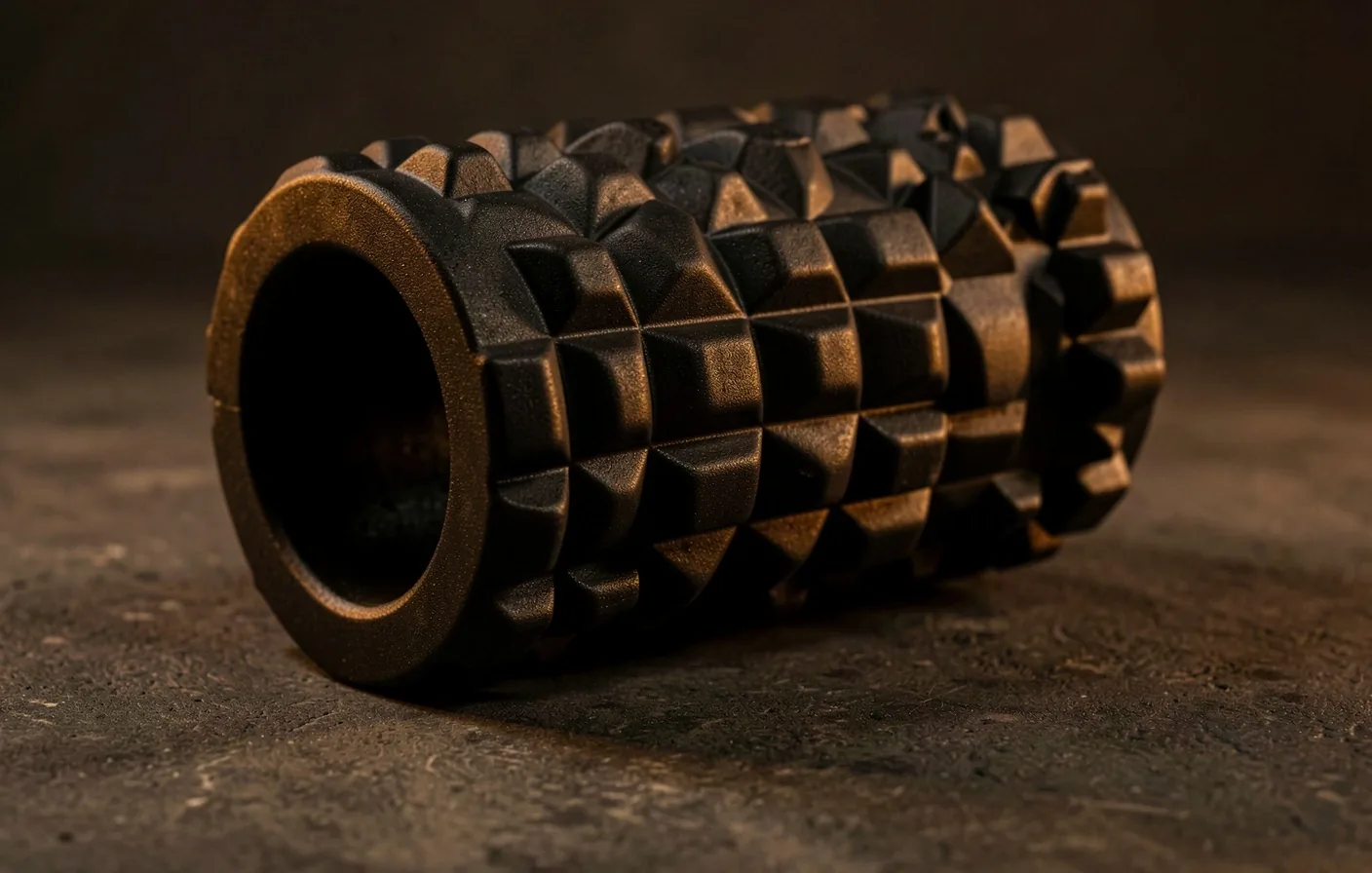 MFR Kit foam roller close-up in studio lighting