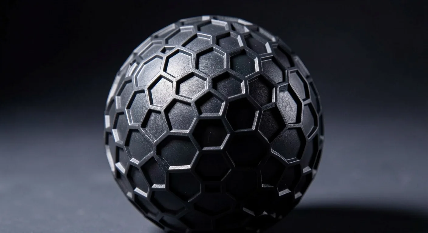 Textured foam roller close-up with dramatic lighting